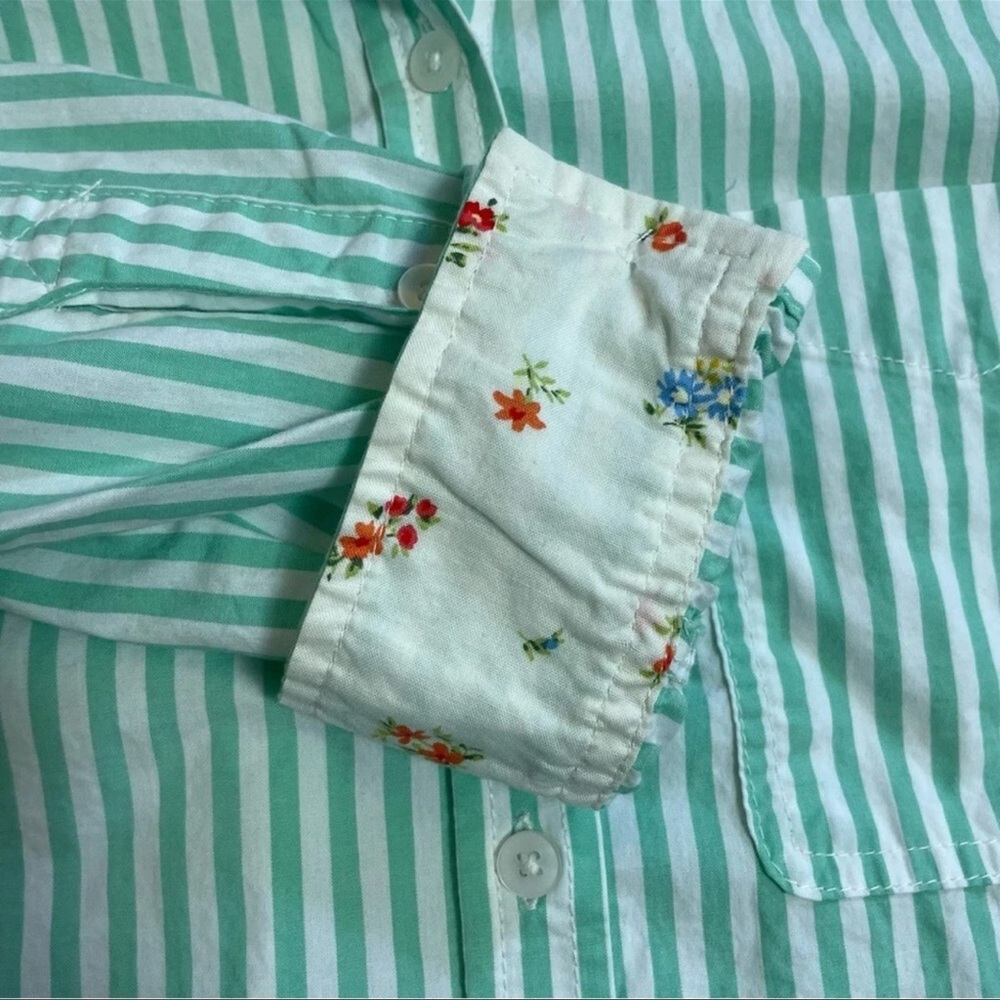 A&E Relaxed Crop Button Down